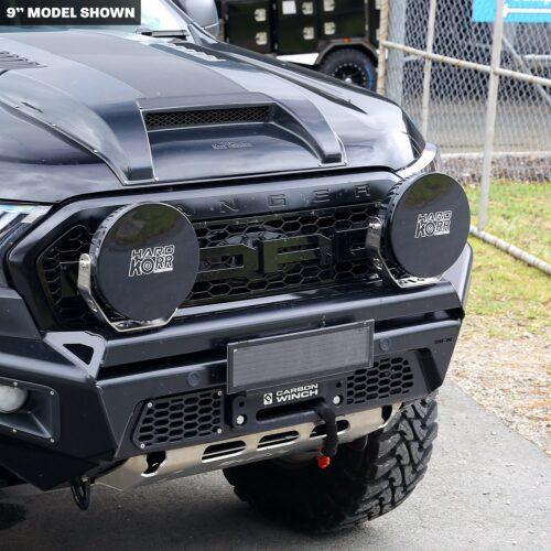 Black Driving Light Covers